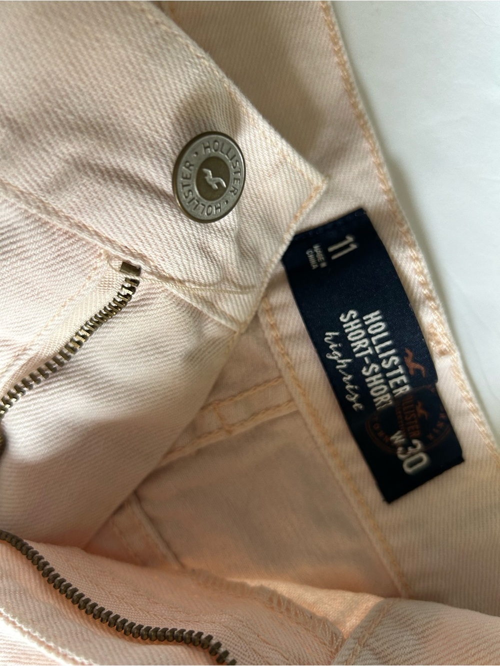 Hollister denim shorts
